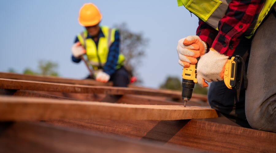 Professional metal roof installation in Bloomington, IN